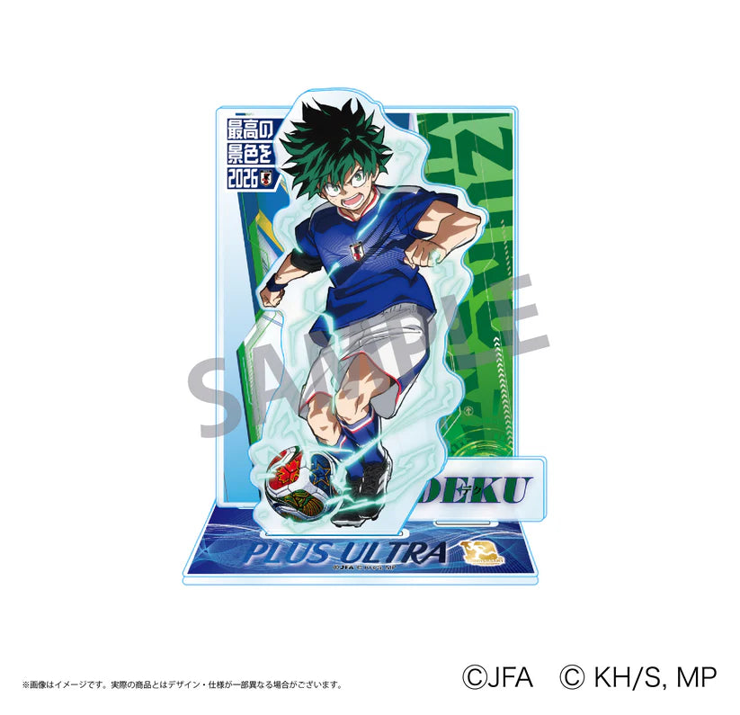 Acrylique Stand My Hero Academia World Cup 2026 Big Ver. Au Choix
