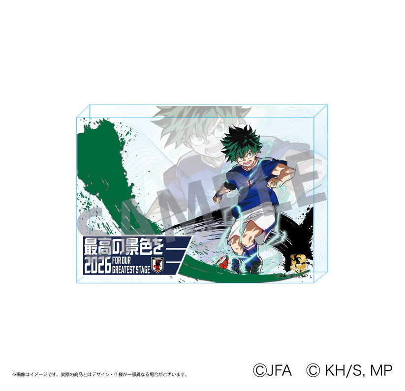 Bloc Acrylique My Hero Academia World Cup 2026 Ver. Au Choix
