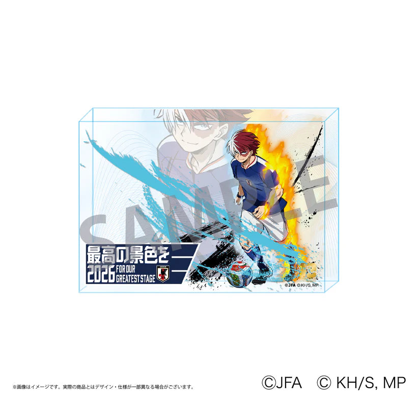 Bloc Acrylique My Hero Academia World Cup 2026 Ver. Au Choix