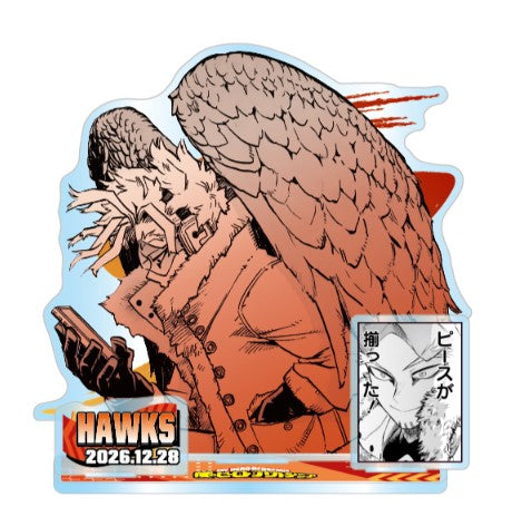 Acrylique Stand Hawks Anniversaire 2026 Ver. My Hero Academia