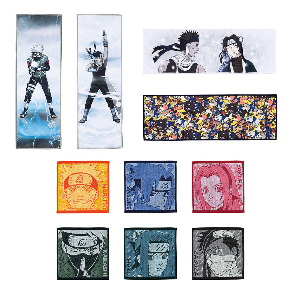 Serviette Naruto (F) Ichiban Kuji Naruto Au Pays des Vagues Set Complet