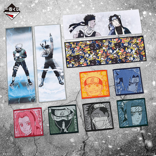 Serviette Naruto (F) Ichiban Kuji Naruto Au Pays des Vagues Set Complet