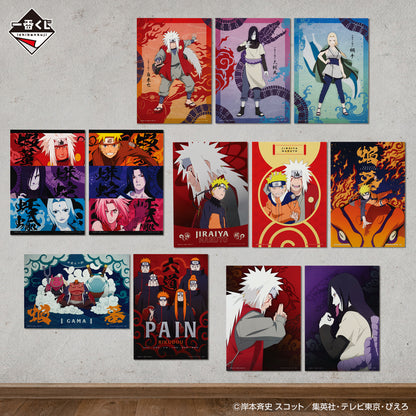 Poster Naruto (F) Ichiban Kuji Naruto Shippuden Legendary Sannin