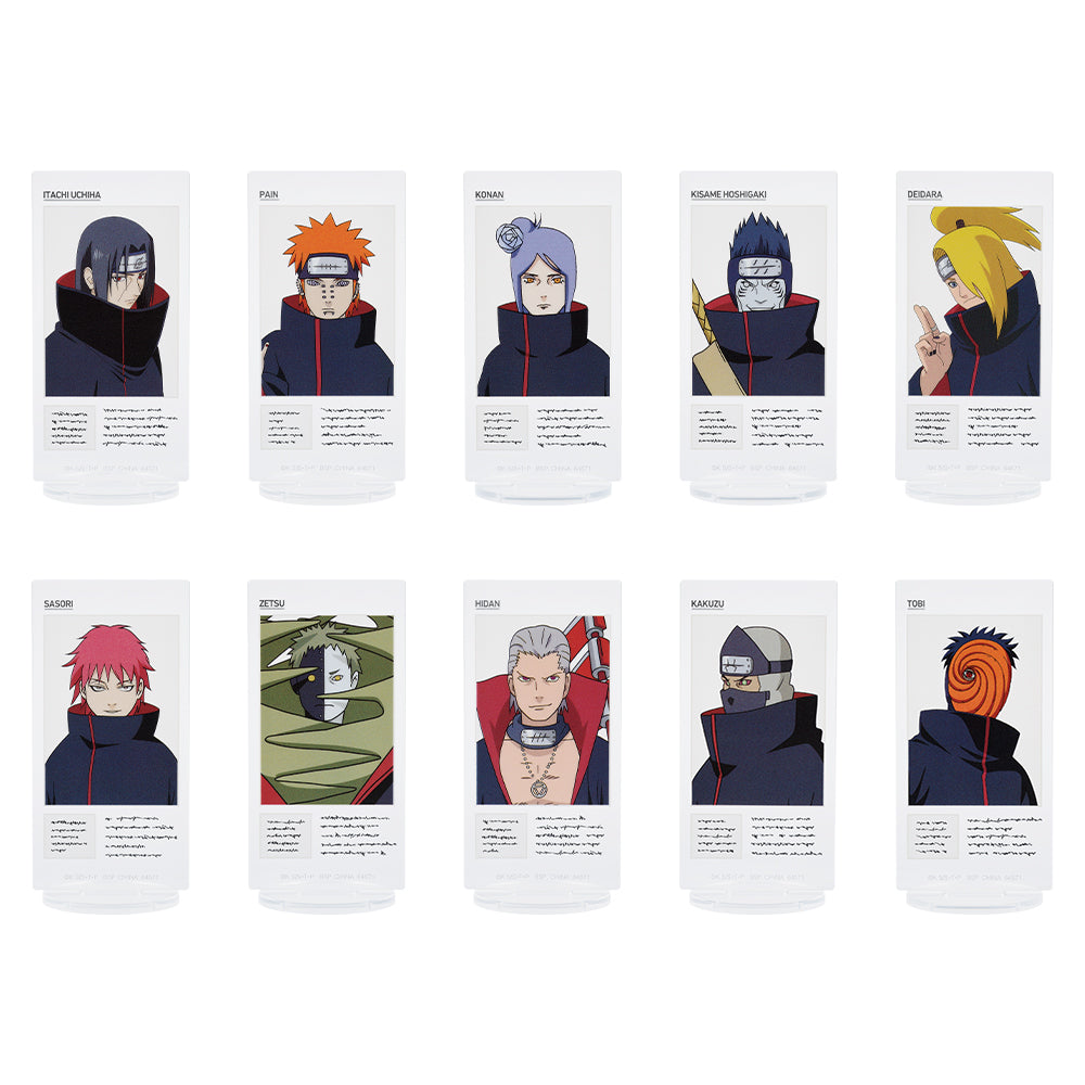 Acrylique Stand Naruto (H) Ichiban Kuji Naruto Connected Feelings Set Complet