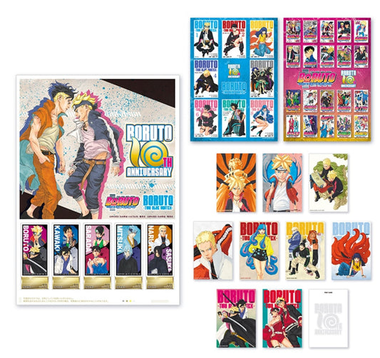 Set Timbre Boruto 10th Anniversary