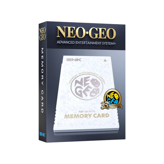 Neogeo Memory Card AES+ 35th Anniversary White Edition