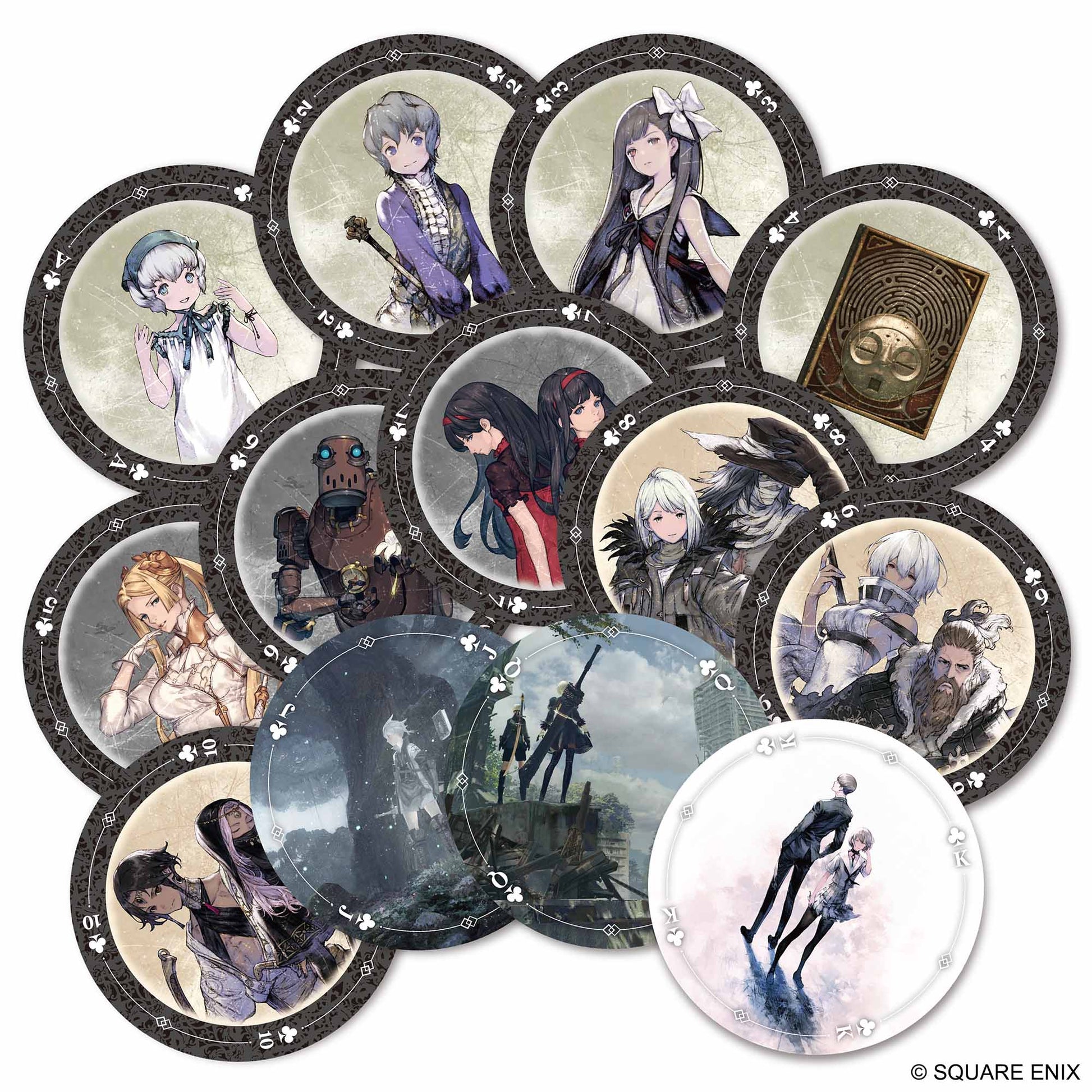 Cartes à Jouer Nier:Automata Ver1.1a