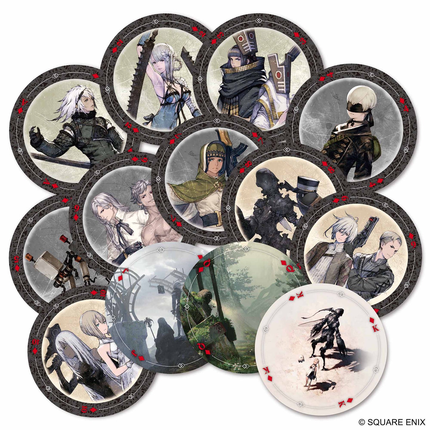 Cartes à Jouer Nier:Automata Ver1.1a