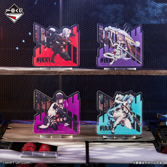 Acrylique Stand Double Face Nikke Goddess Of Victory (K) Ichiban Kuji Nikke Goddess Of Victory Chapter 3 Set Complet