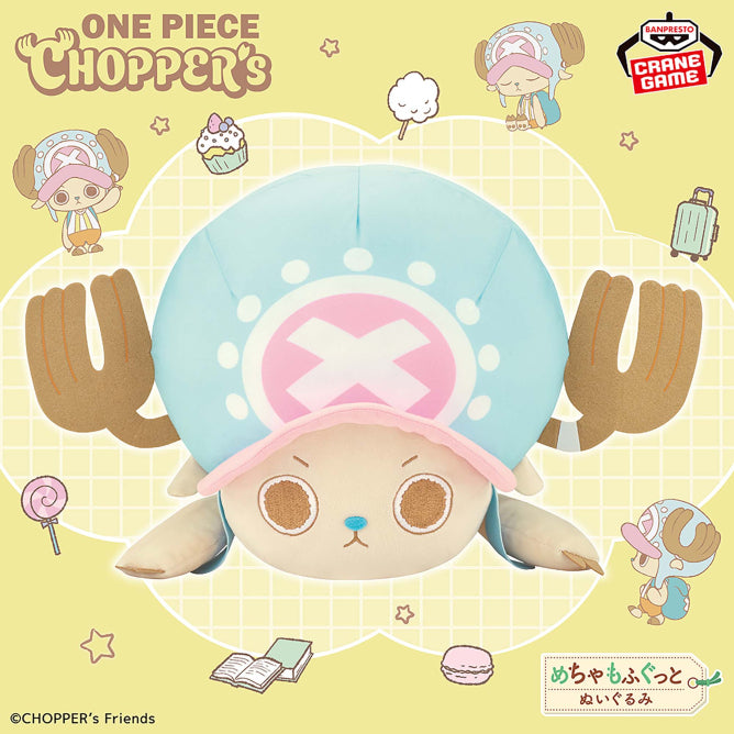 Peluche Chopper Round One Chopper's Laying Ver. Gentle Feelings One Piece