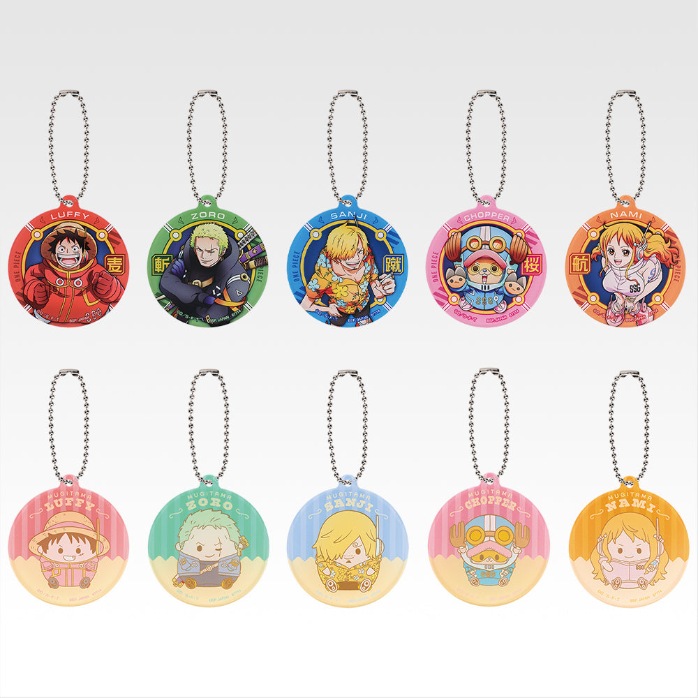 Porte-clefs One Piece (J) Ichiban Kuji One Piece Future Island Egghead My Feelings For You Set Complet