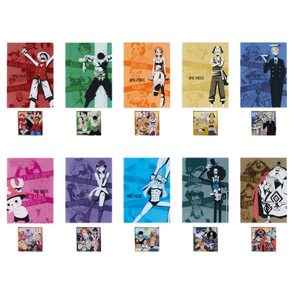 Clearfile & Sticker One Piece (H) Ichiban Kuji One Piece Road to Down Set Complet