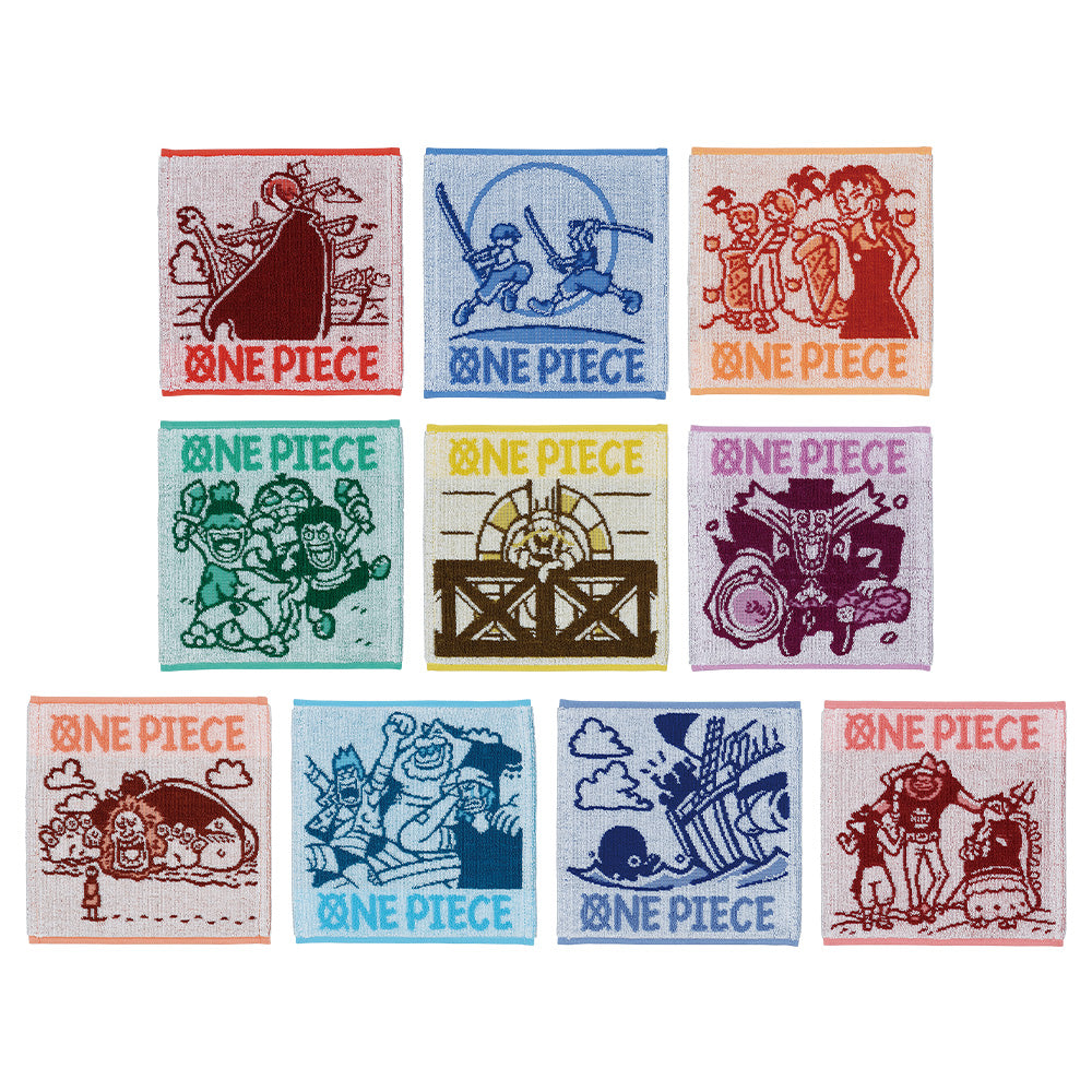 Serviette One Piece (F) Ichiban Kuji One Piece Road to Down Set Complet