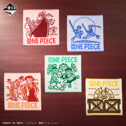 Serviette One Piece (F) Ichiban Kuji One Piece Road to Down Set Complet