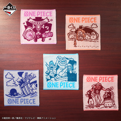 Serviette One Piece (F) Ichiban Kuji One Piece Road to Down Set Complet