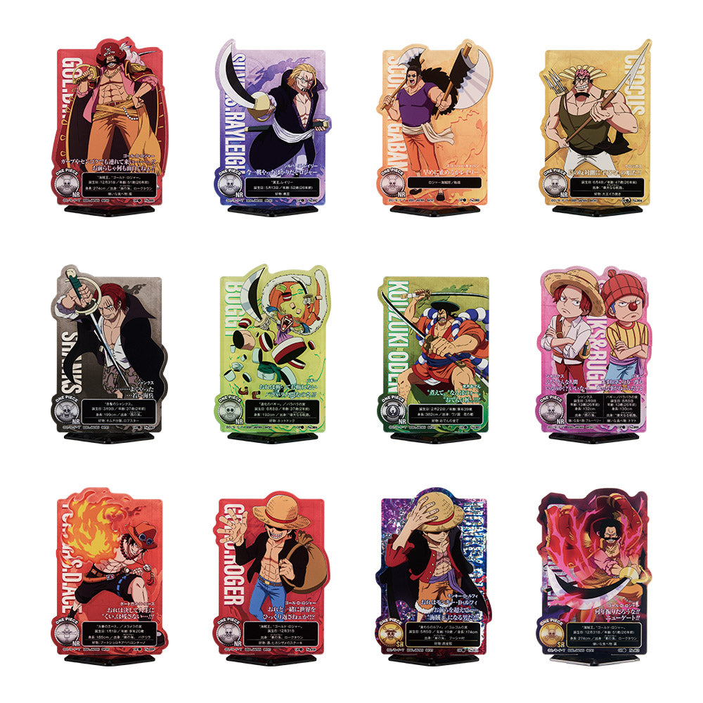 Acrylique Stand ACLLECT One Piece (H) Ichiban Kuji One Piece Roger's Crew Legendary Pirates