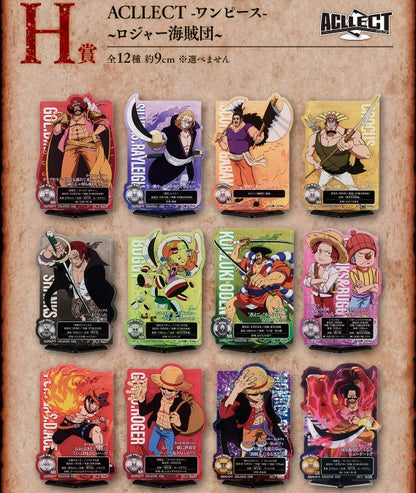 Acrylique Stand ACLLECT One Piece (H) Ichiban Kuji One Piece Roger's Crew Legendary Pirates