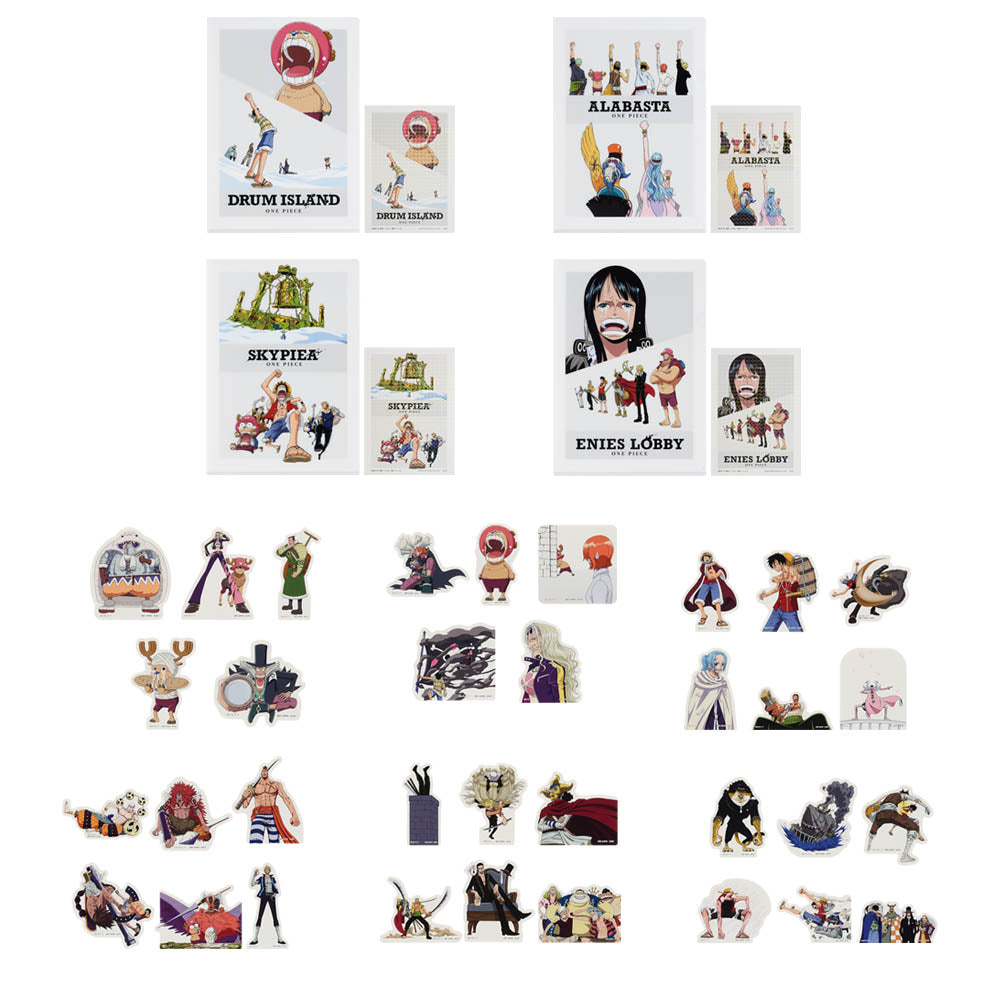 Clearfile & Sticker One Piece (I) Ichiban Kuji One Piece The Greatest Battle Set Complet