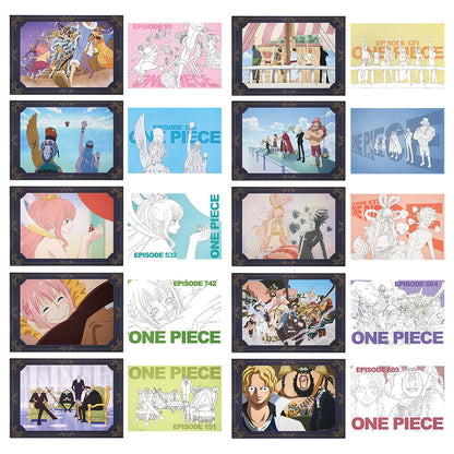 Memorial Art One Piece (G) Ichiban Kuji One Piece The Throne of Power Set Complet