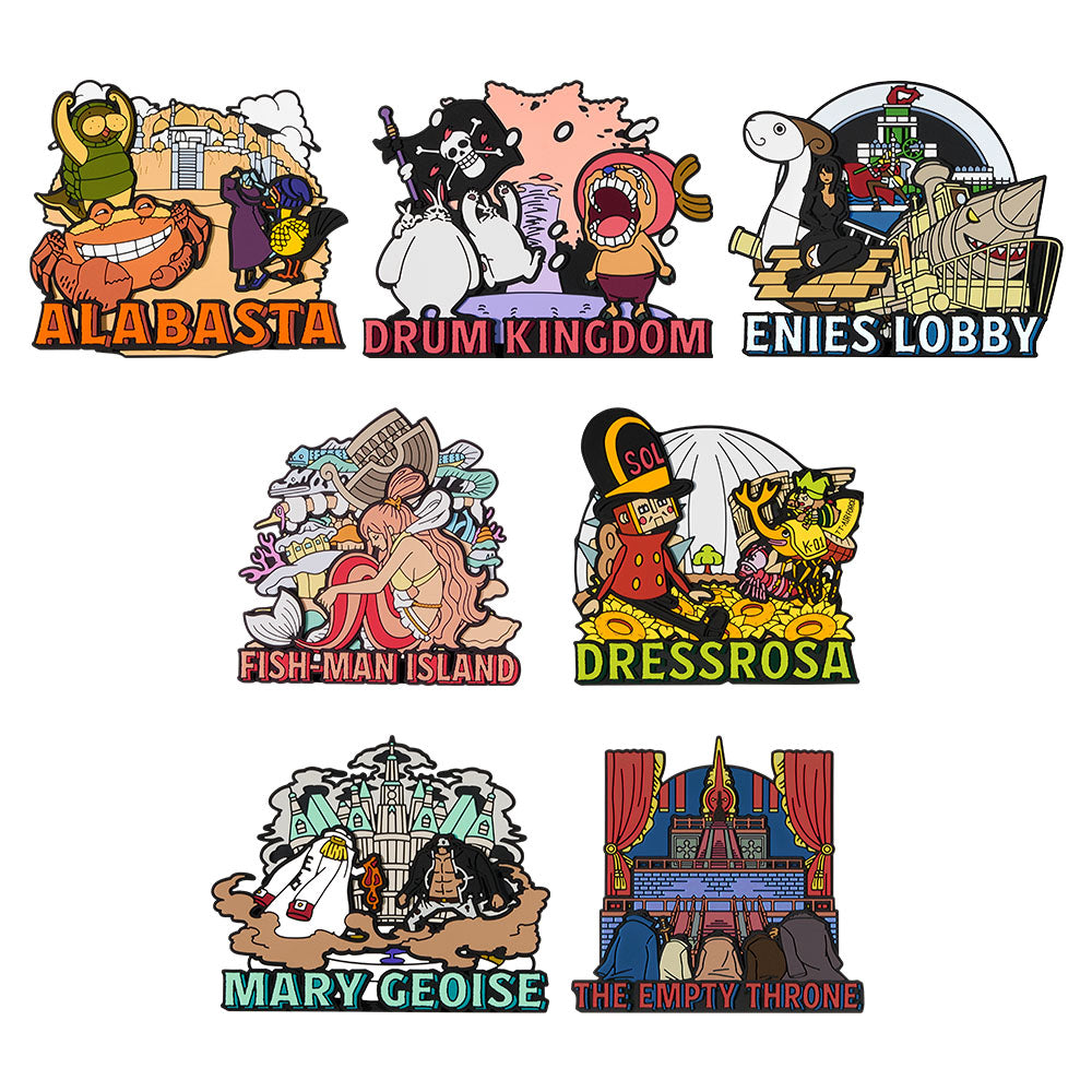 Rubber Magnet One Piece (F) Ichiban Kuji One Piece The Throne of Power Set Complet