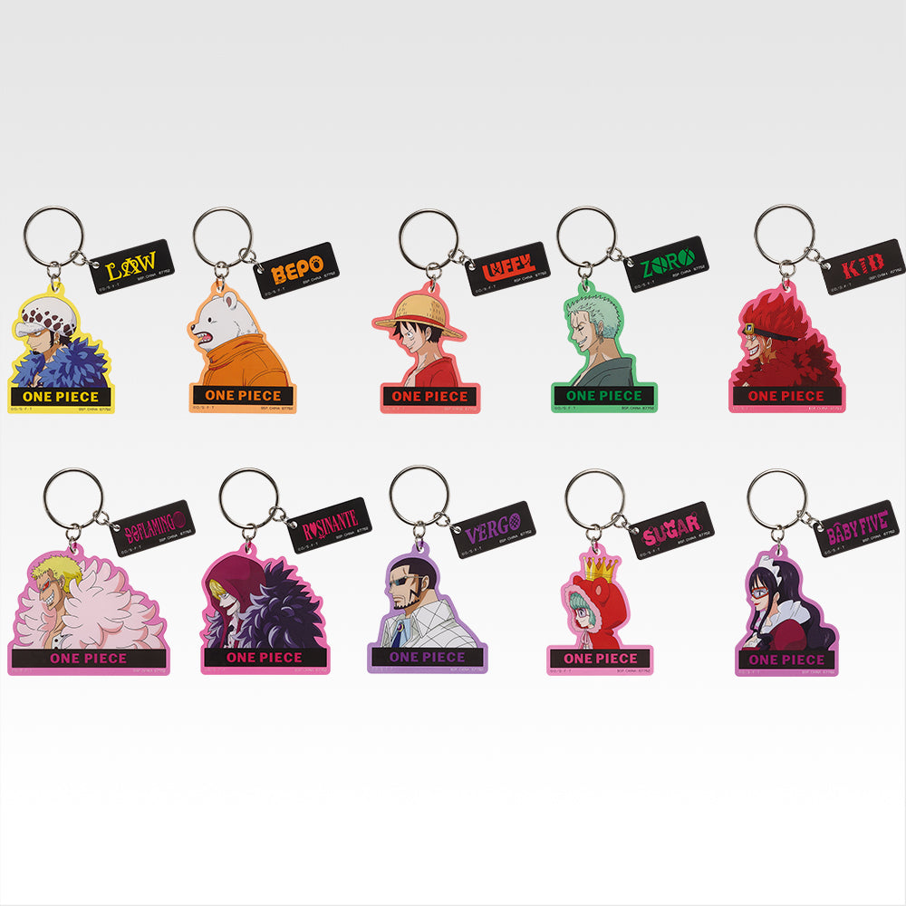 Porte-clefs One Piece (I) Ichiban Kuji One Piece The Unbreakable Law Set Complet