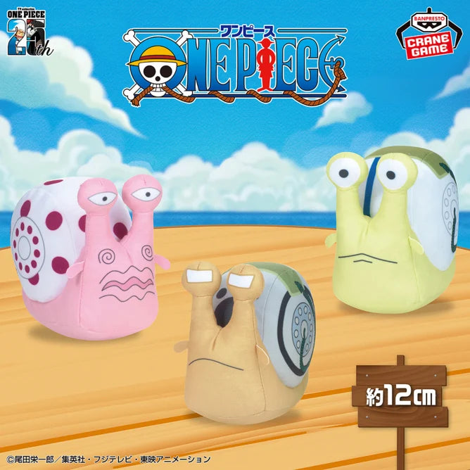 Peluche Escargophone One Piece