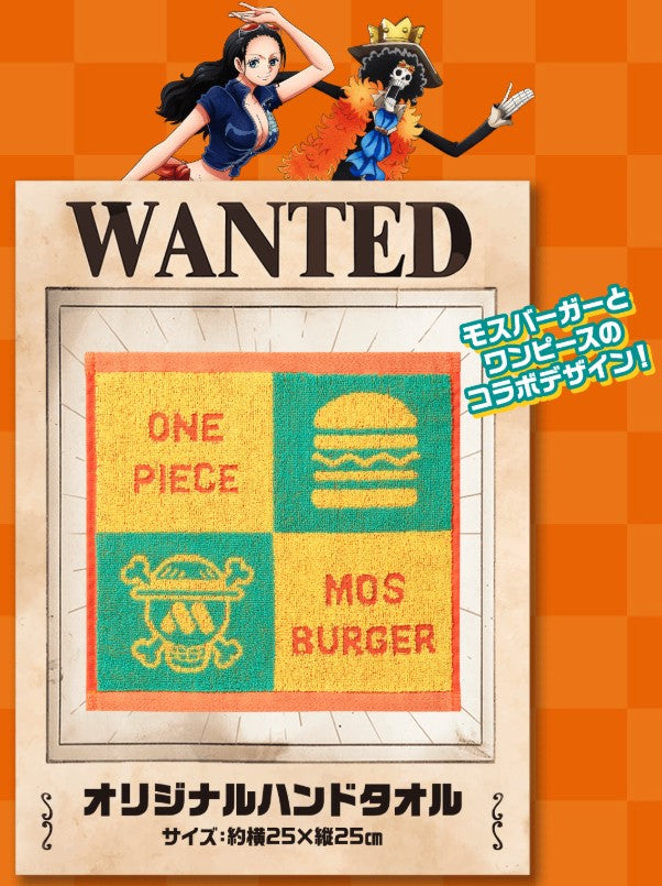 Serviette One Piece x Mos Burger