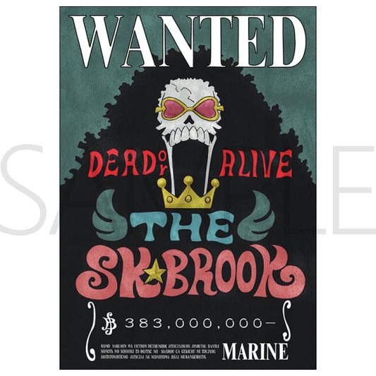 Poster Wanted Brook One Piece
