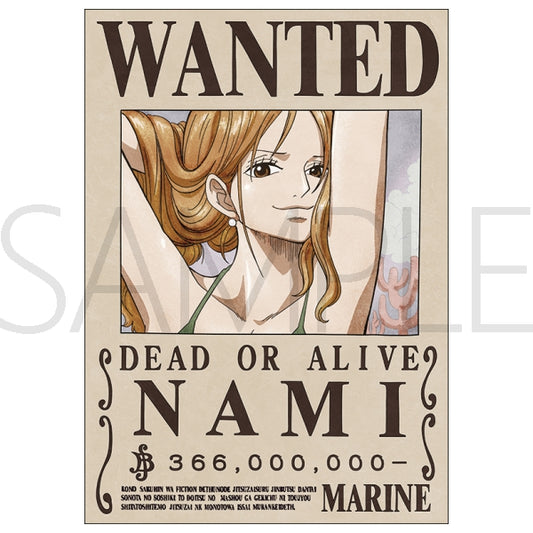 Poster Wanted Nami One Piece