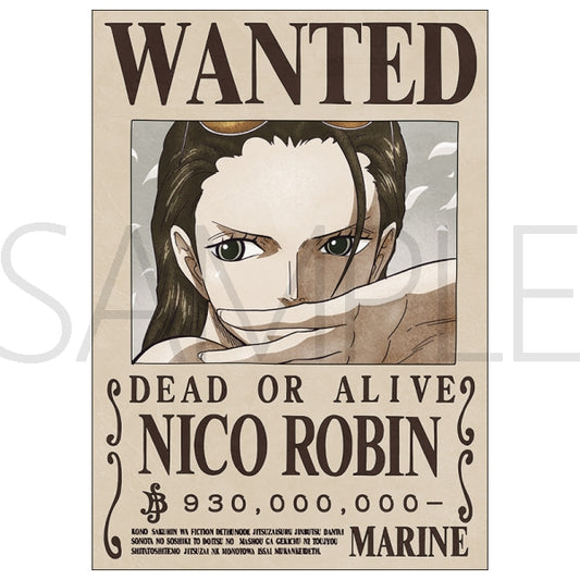 Poster Wanted Nico Robin One Piece