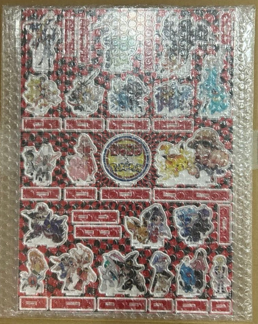 Acrylique Diorama Pokemon x One Piece Set Complet