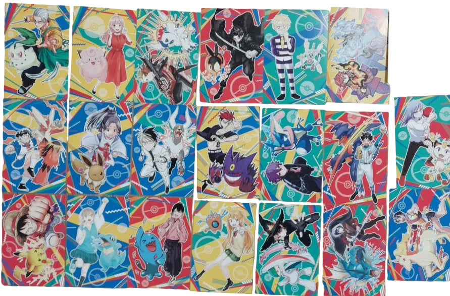 Carte Postale Pokemon x Jump Set Complet 20Pcs