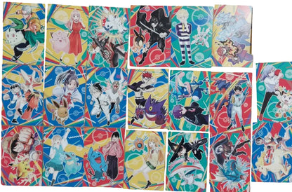 Carte Postale Pokemon x Jump Set Complet 20Pcs