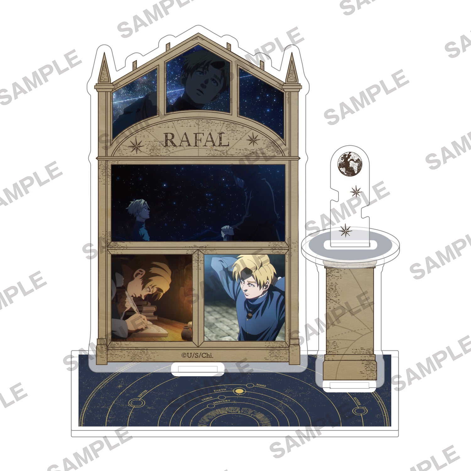 Stand Acrylique Orb: On the Movements of the Earth Au Choix