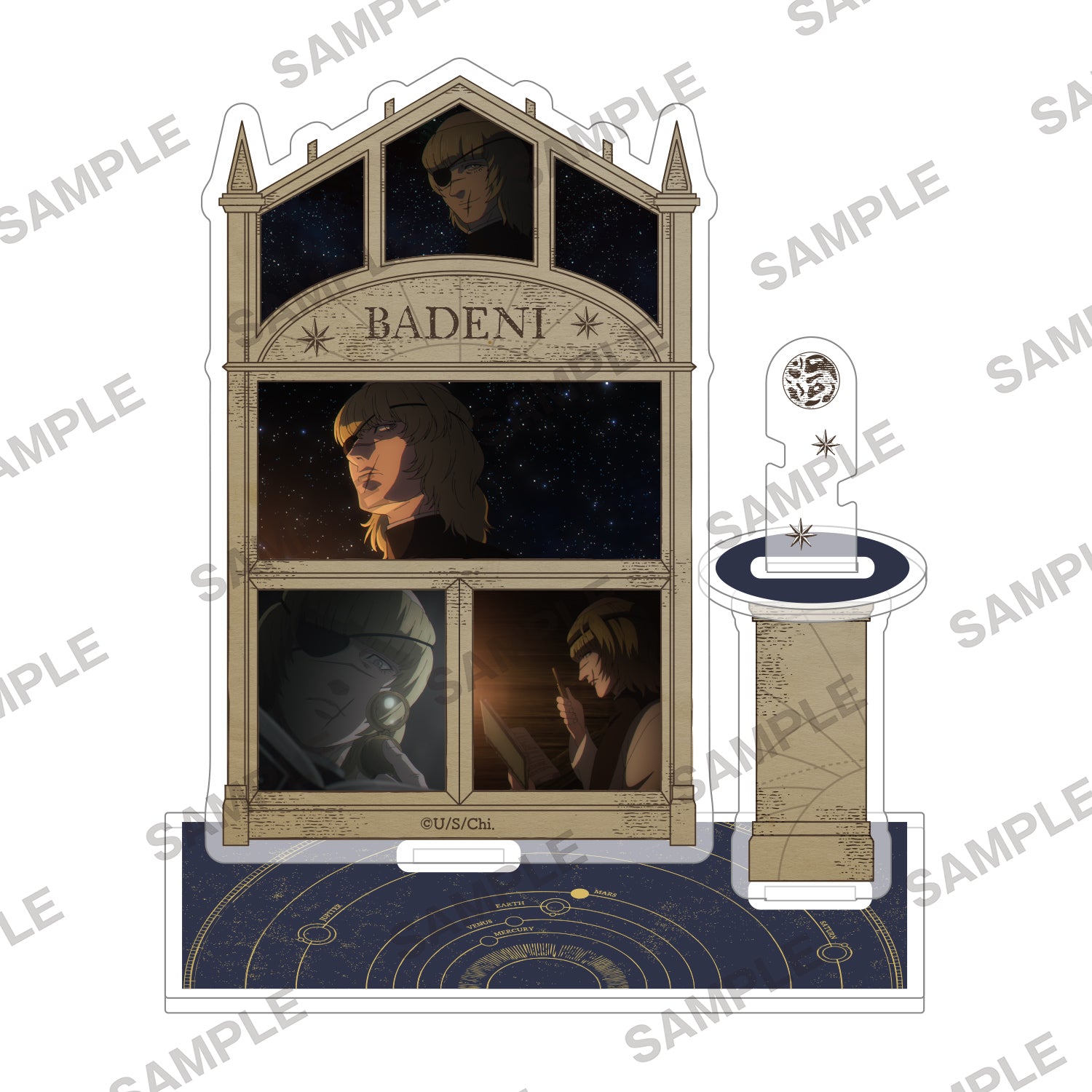 Stand Acrylique Orb: On the Movements of the Earth Au Choix