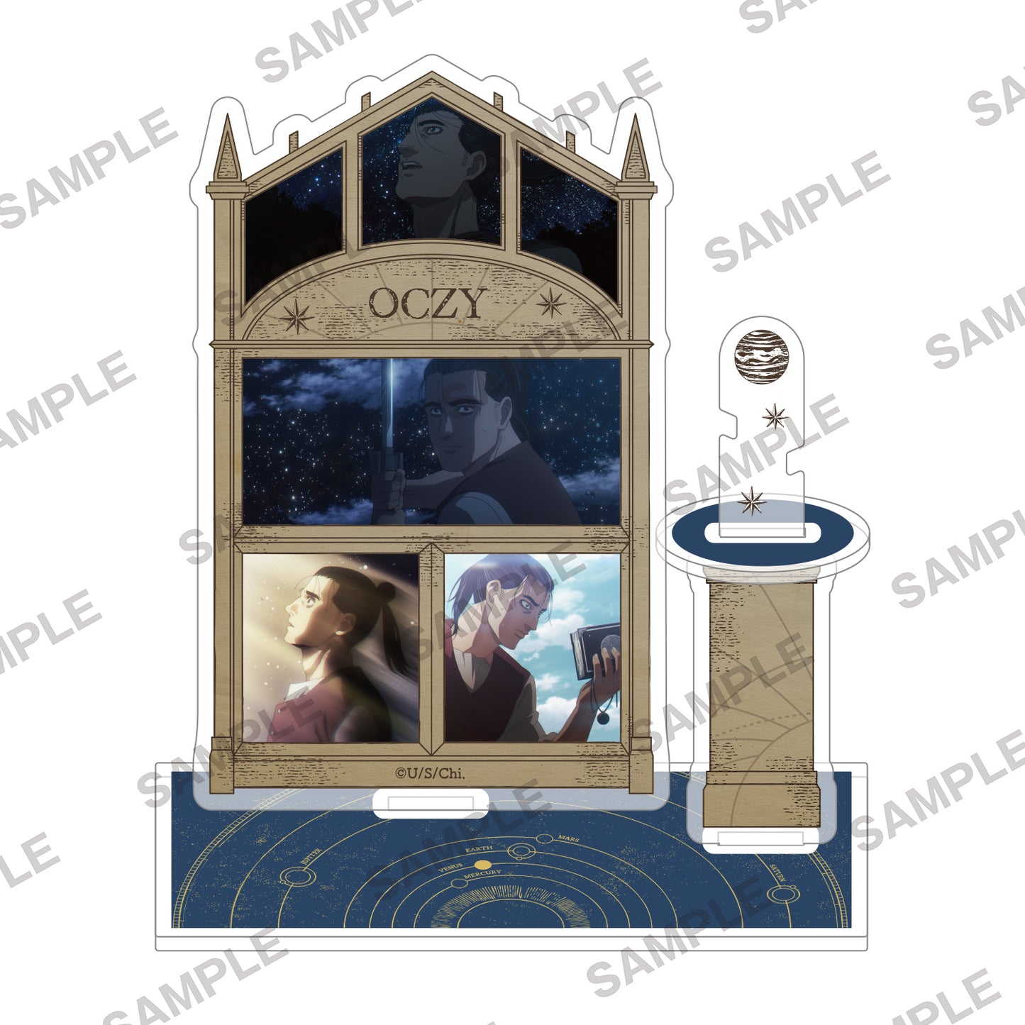 Stand Acrylique Orb: On the Movements of the Earth Au Choix