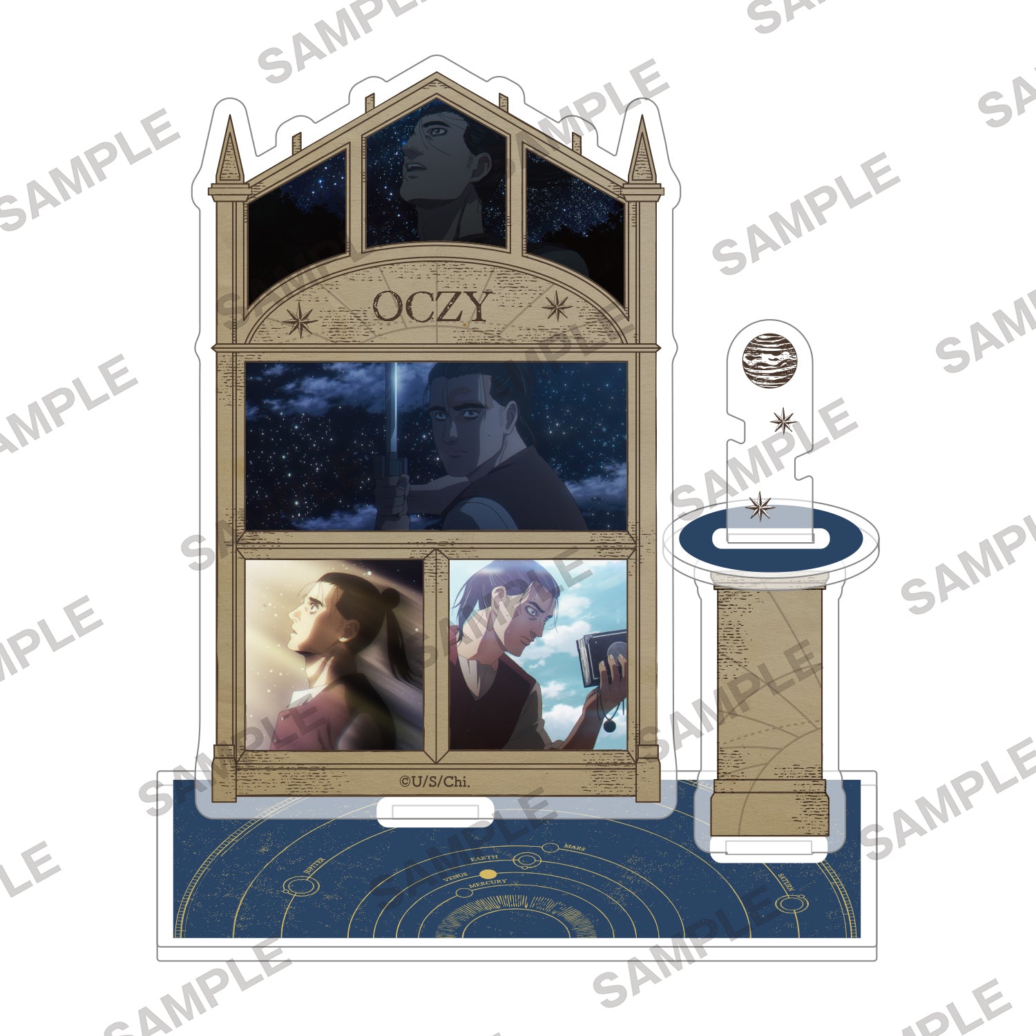 Stand Acrylique Orb: On the Movements of the Earth Au Choix