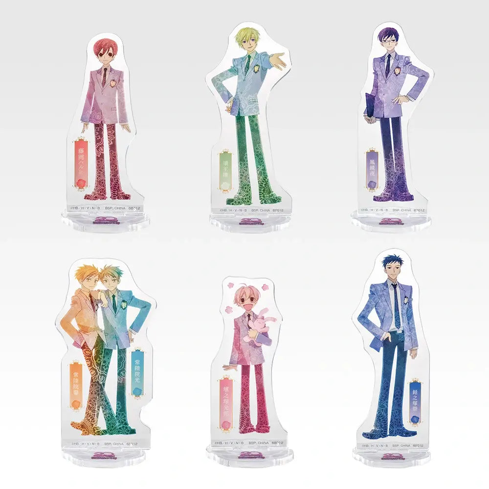 Acrylique Stand Ouran High School Host Club Ichiban Kuji Ouran High School Host Club 20th Anniversary Set Complet