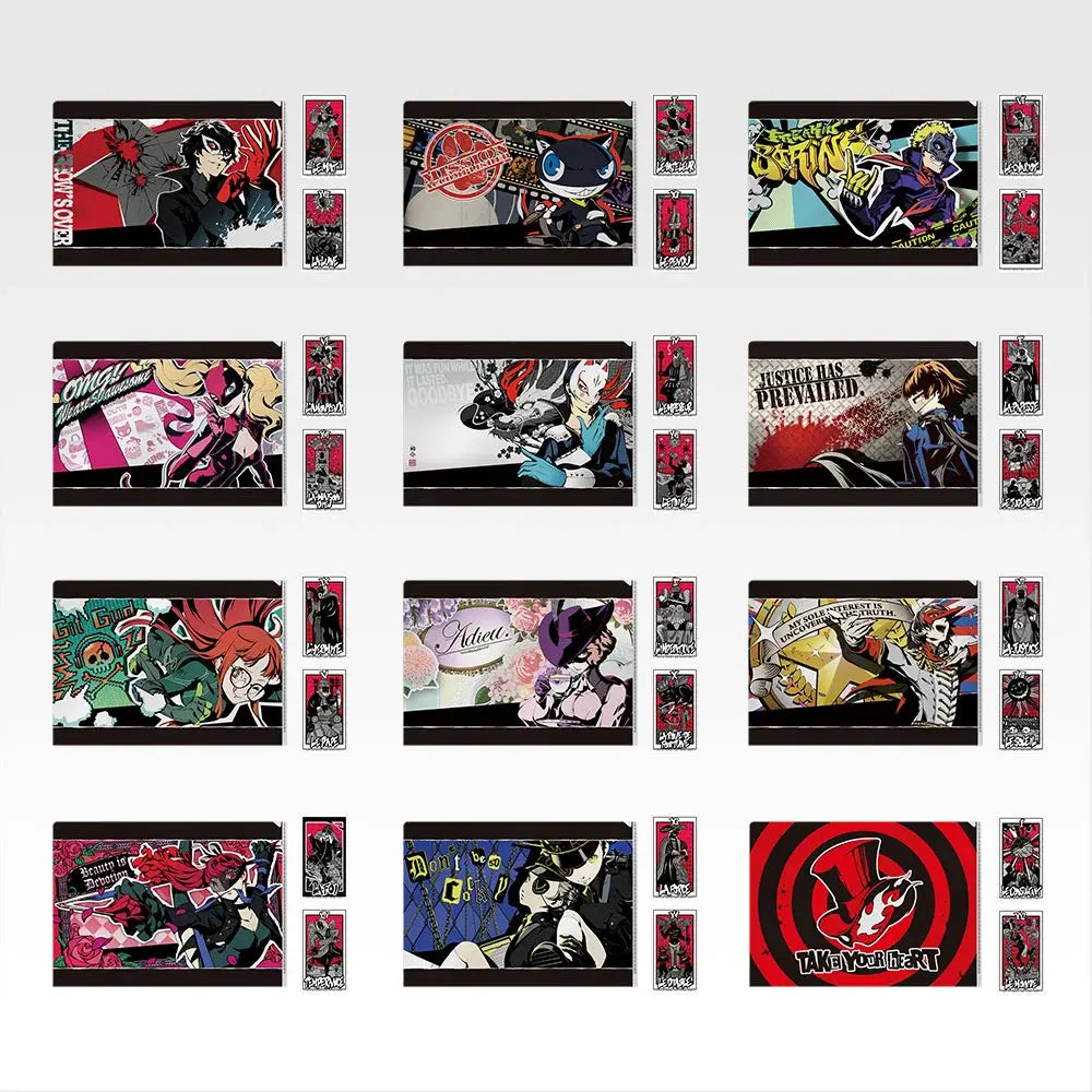 Persona Communications Sticker Router Clearfile & Sticker Persona 5 (H) Ichiban Kuji Persona 5 Royal Set Com