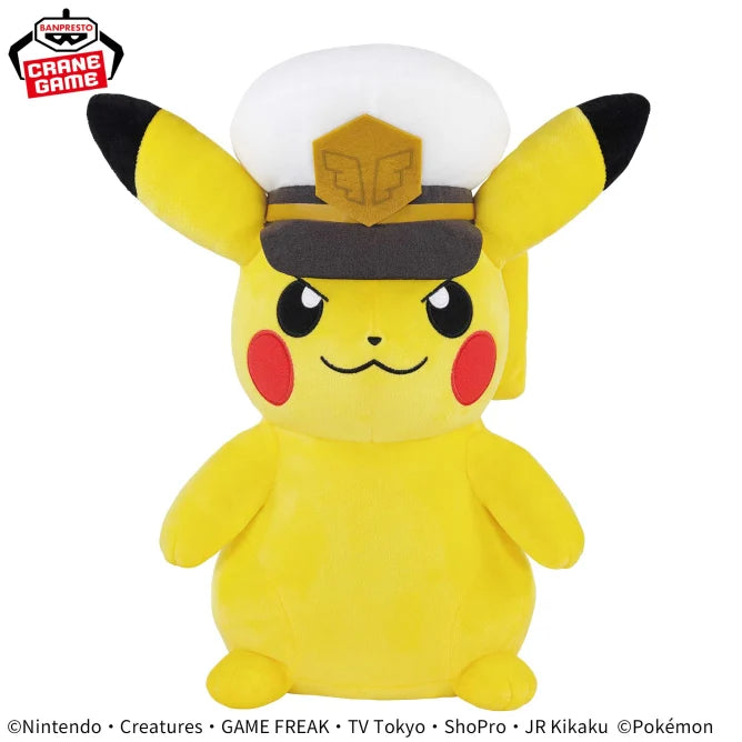 Peluche Captain Pikachu Super Soft Plush Pokemon