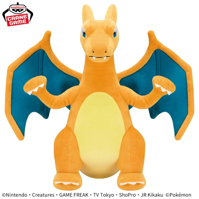 Peluche Dracaufeu Super Soft Plush Pokemon