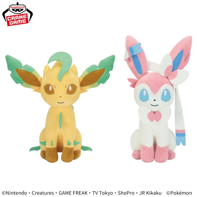 Peluche Phyllali & Nymphali Super Soft Plush Pokemon