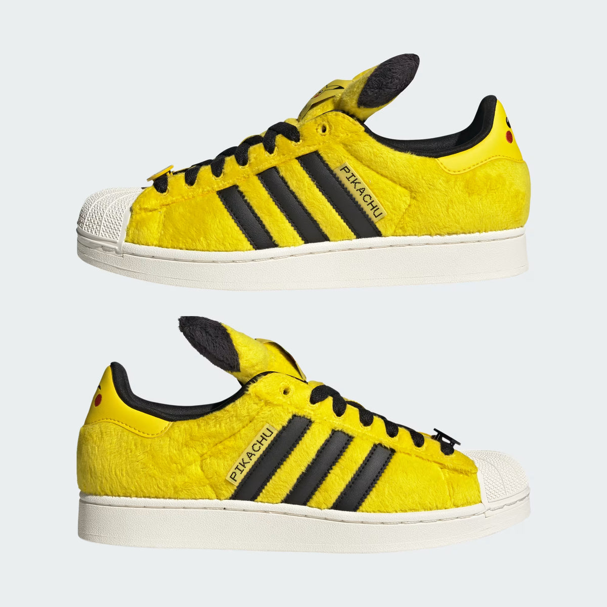 Chaussures Pikachu Yellow Core Ver. Superstar II Adidas Pokemon