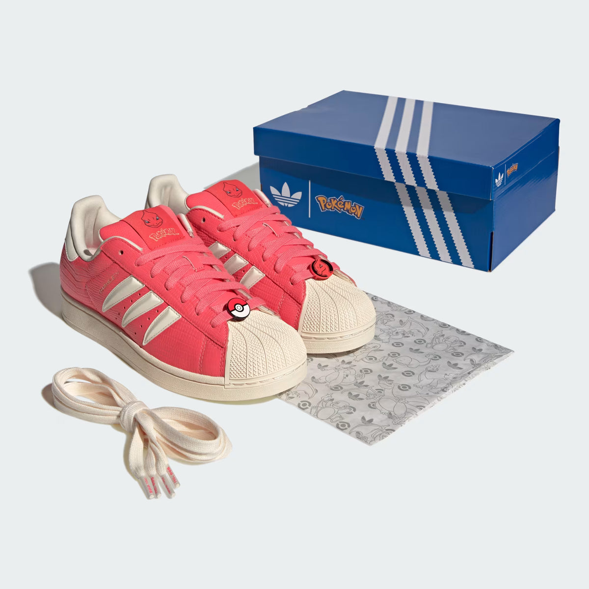 Chaussures Reptincel Superstar II Adidas Pokemon