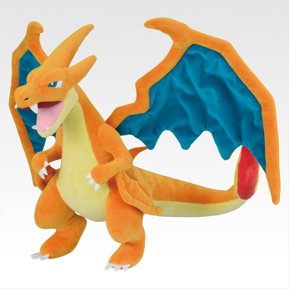 Peluche Mega Dracaufeu Y (B) Ichiban Kuji Pokemon Mega Shinka