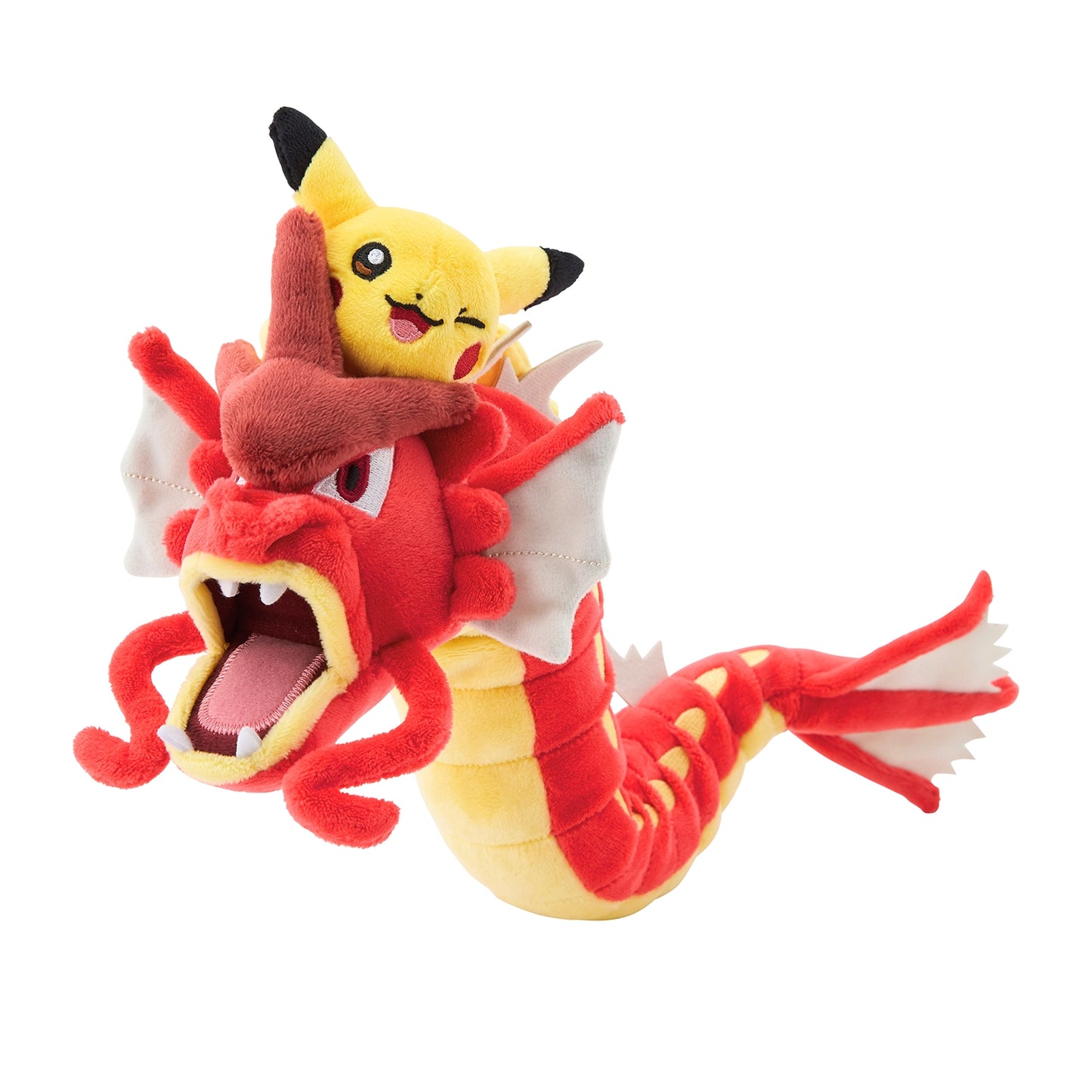 Peluche Leviator Rouge & Pikachu Hiroshima Ver. Pokemon