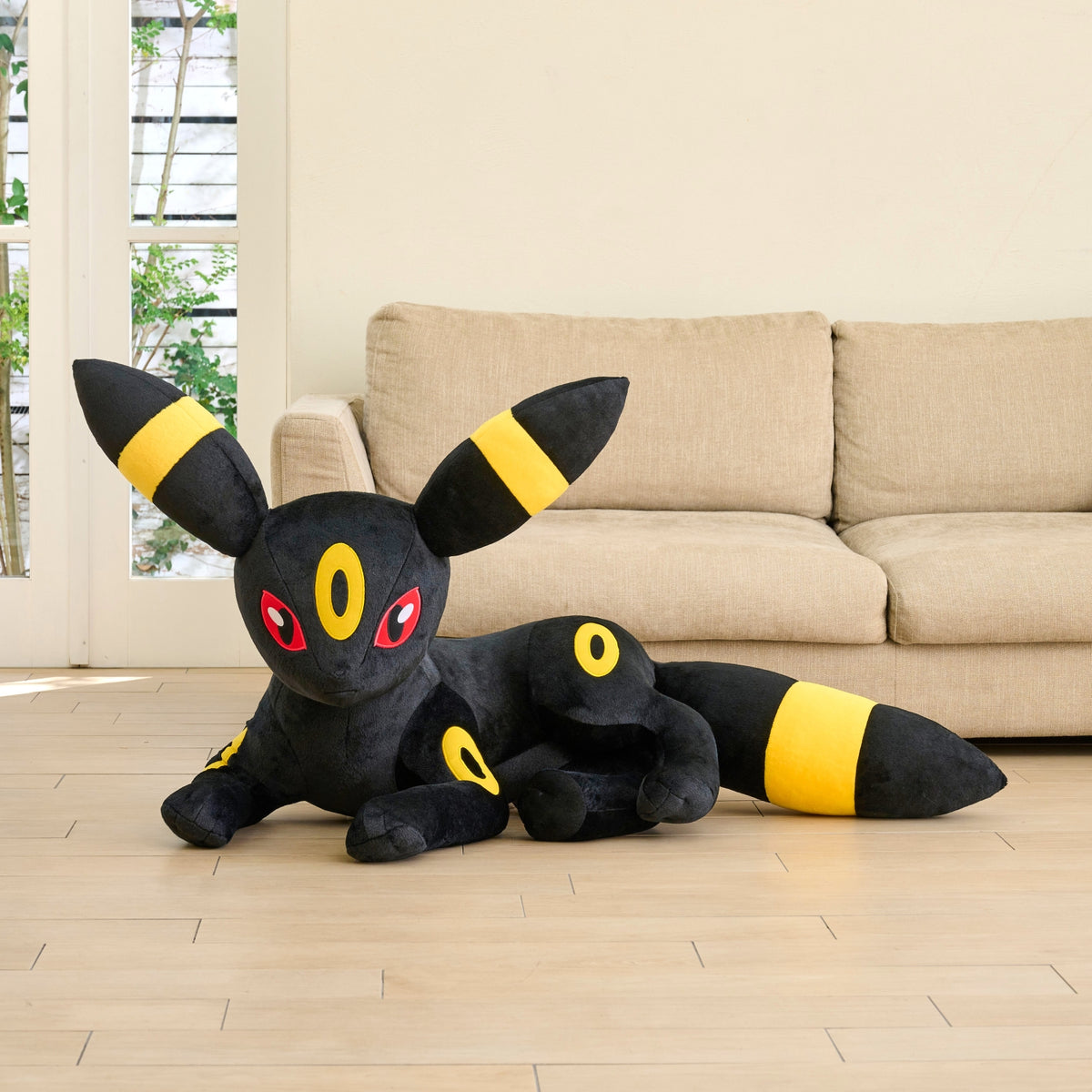 Peluche Évoli Qui dort Pokémon - Peluche Exclusive de 45 cm Qui dort Peluche Évoli Qui dort Pokémon - Peluche Exclusive de 45 cm Qui dort