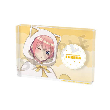 Bloc Acrylique Ichika Nakano Ver.Fluffy Quintessential Quintuplets