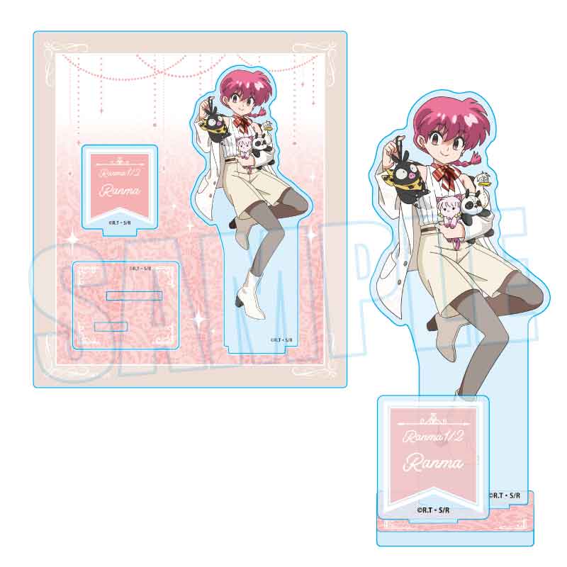 Acrylique Stand Ranma 1/2 Plush Ver. Ranma 1/2 Au Choix