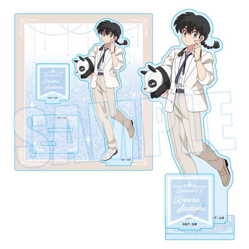 Acrylique Stand Ranma 1/2 Plush Ver. Ranma 1/2 Au Choix